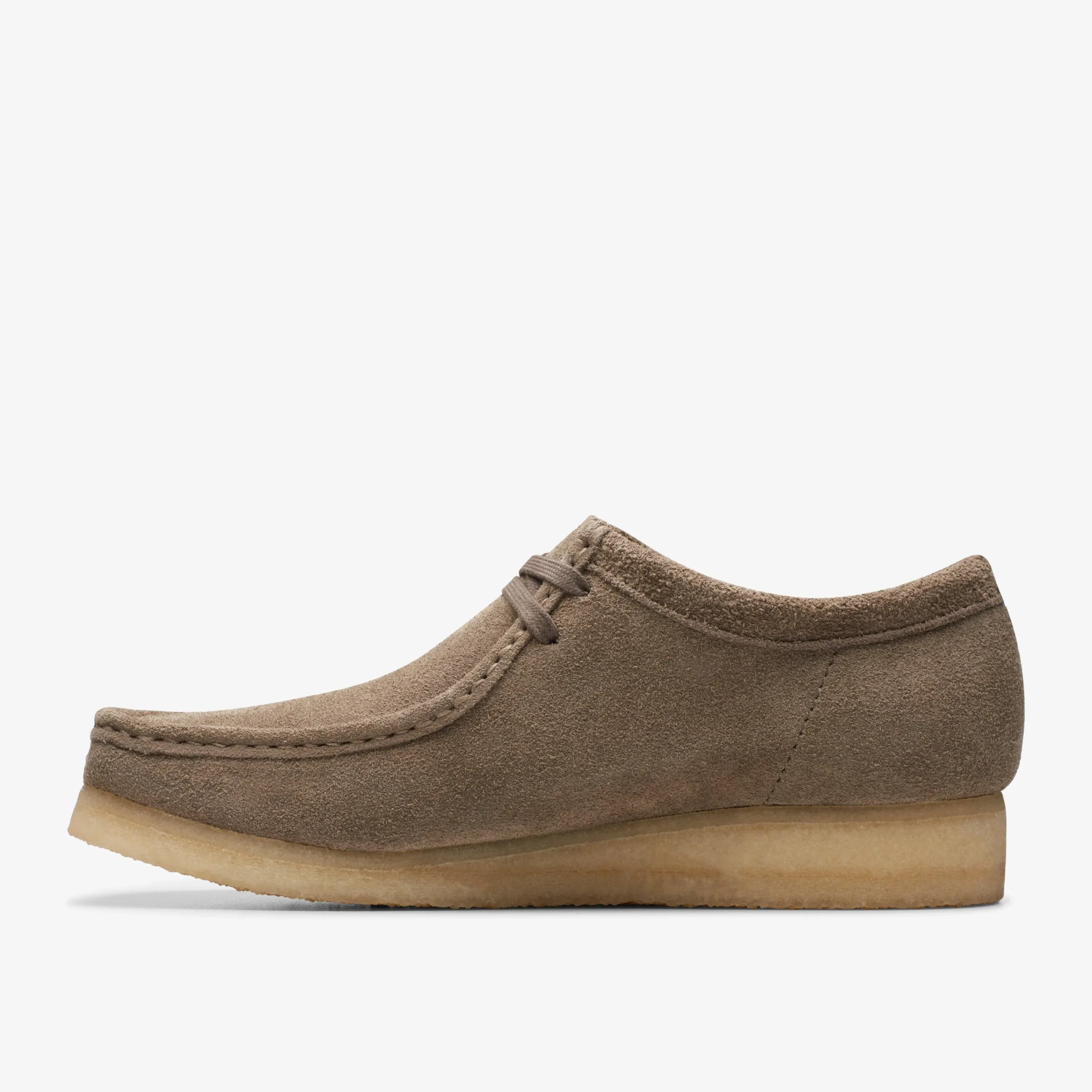 Clarks Wallabee Dark Grey Suede Fashion