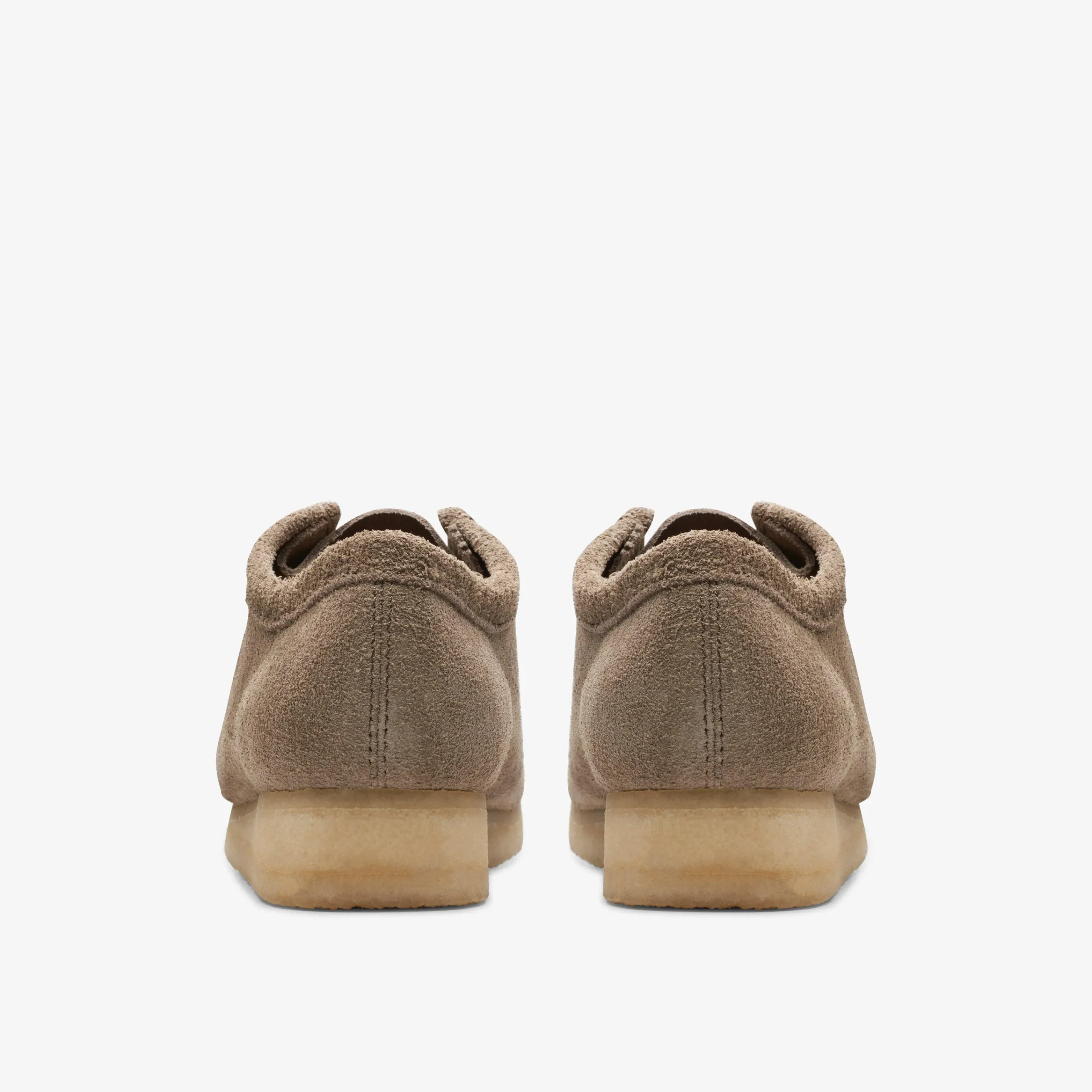 Clarks Wallabee Dark Grey Suede Fashion