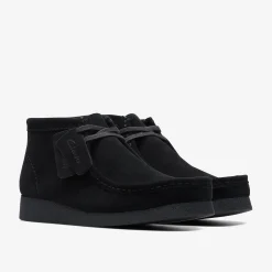 Clarks Wallabee EVO Boot Black Suede Cheap