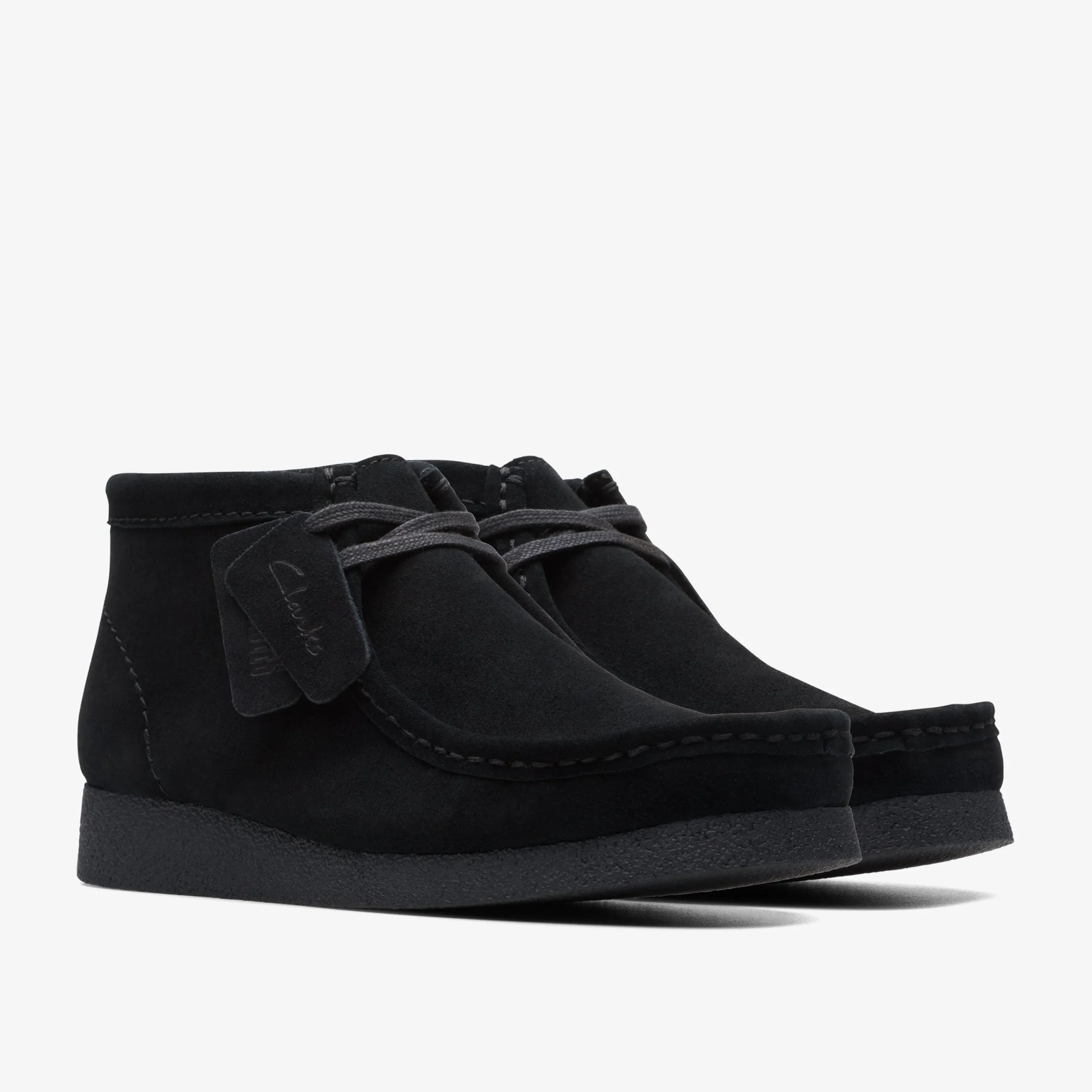 Clarks Wallabee EVO Boot Black Suede Cheap