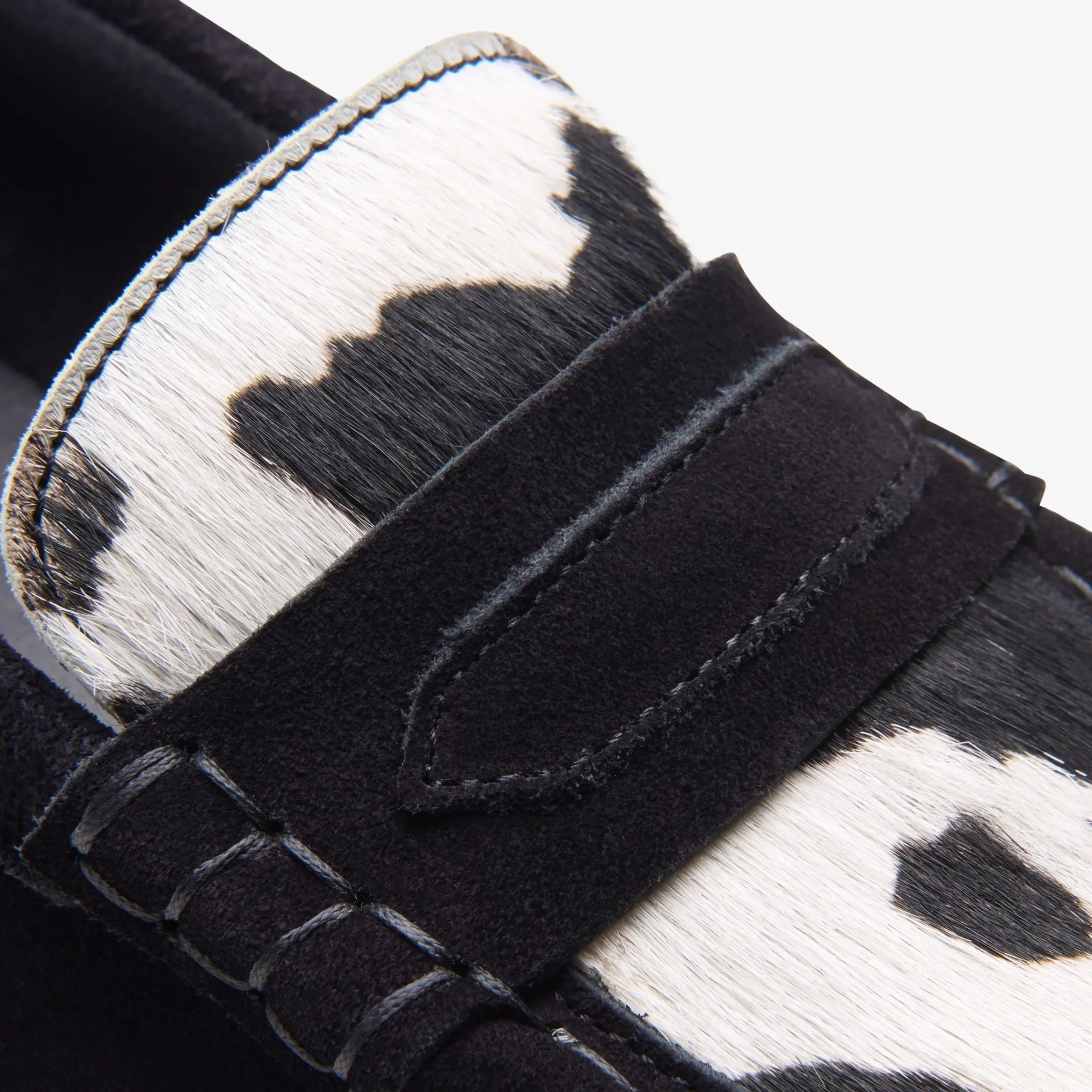 Clarks Wallabee Loafer Cow Print HairOn Hot