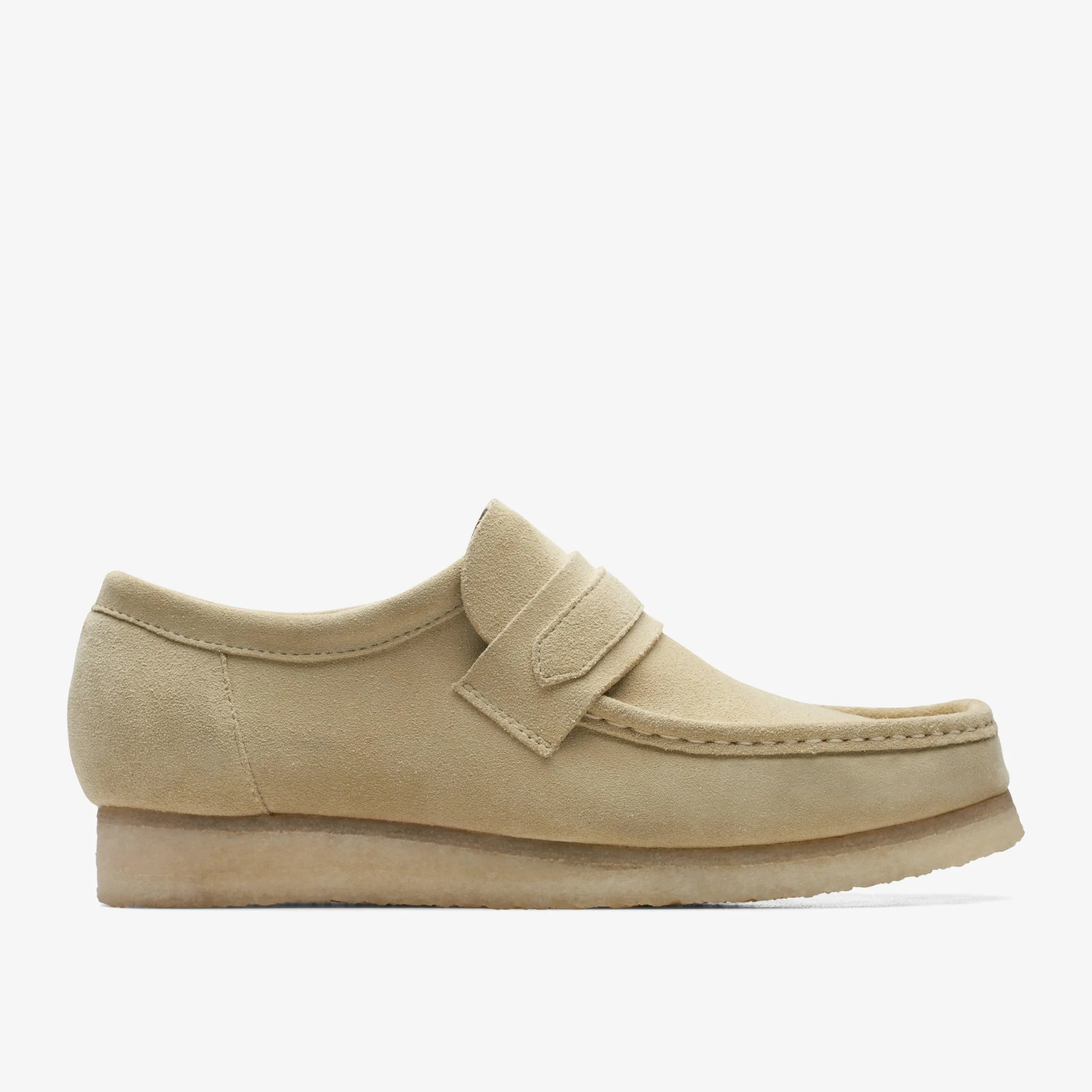 Clarks Wallabee Loafer Maple Suede Best