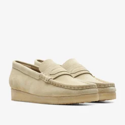 Clarks Wallabee Loafer Maple Suede Flash Sale