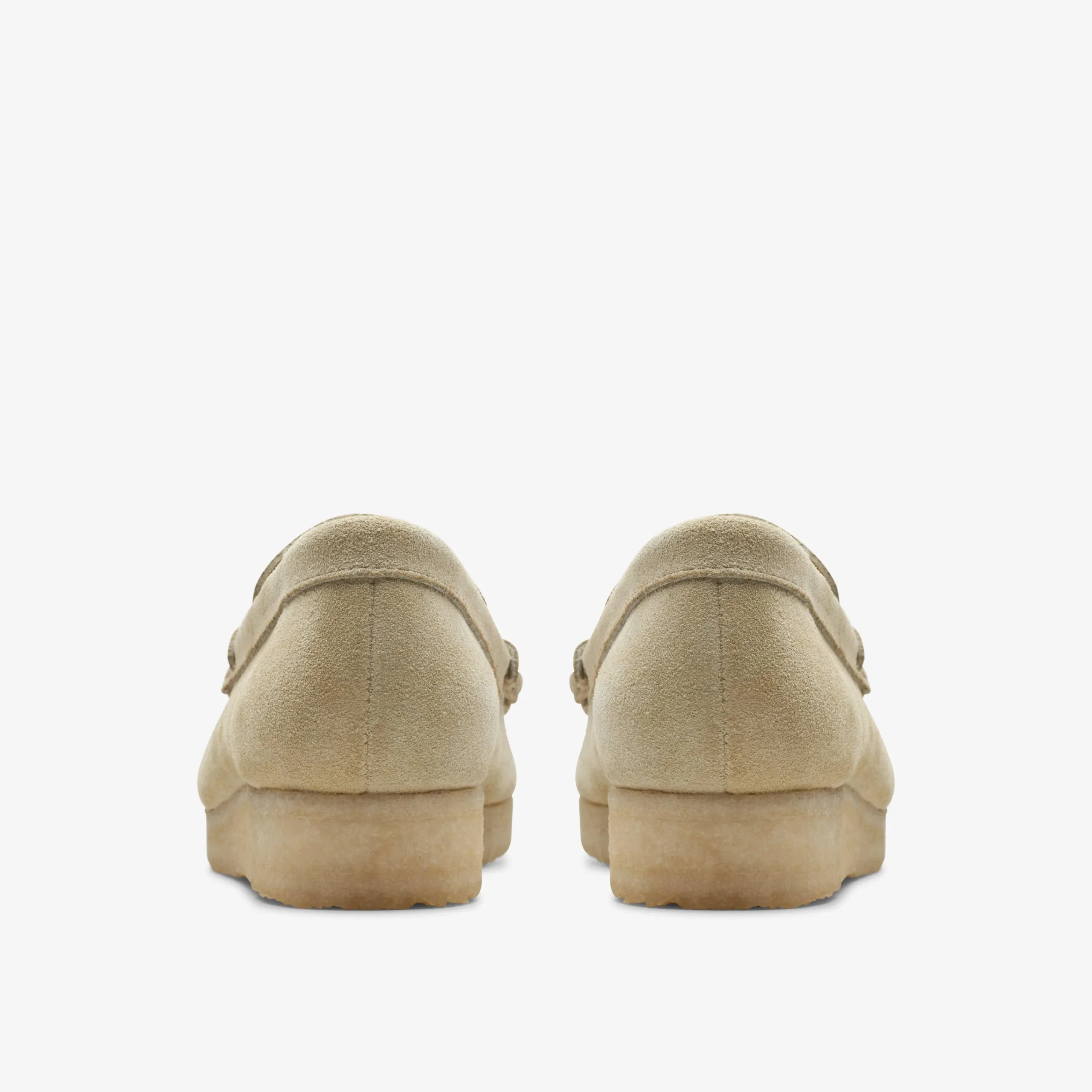 Clarks Wallabee Loafer Maple Suede Flash Sale