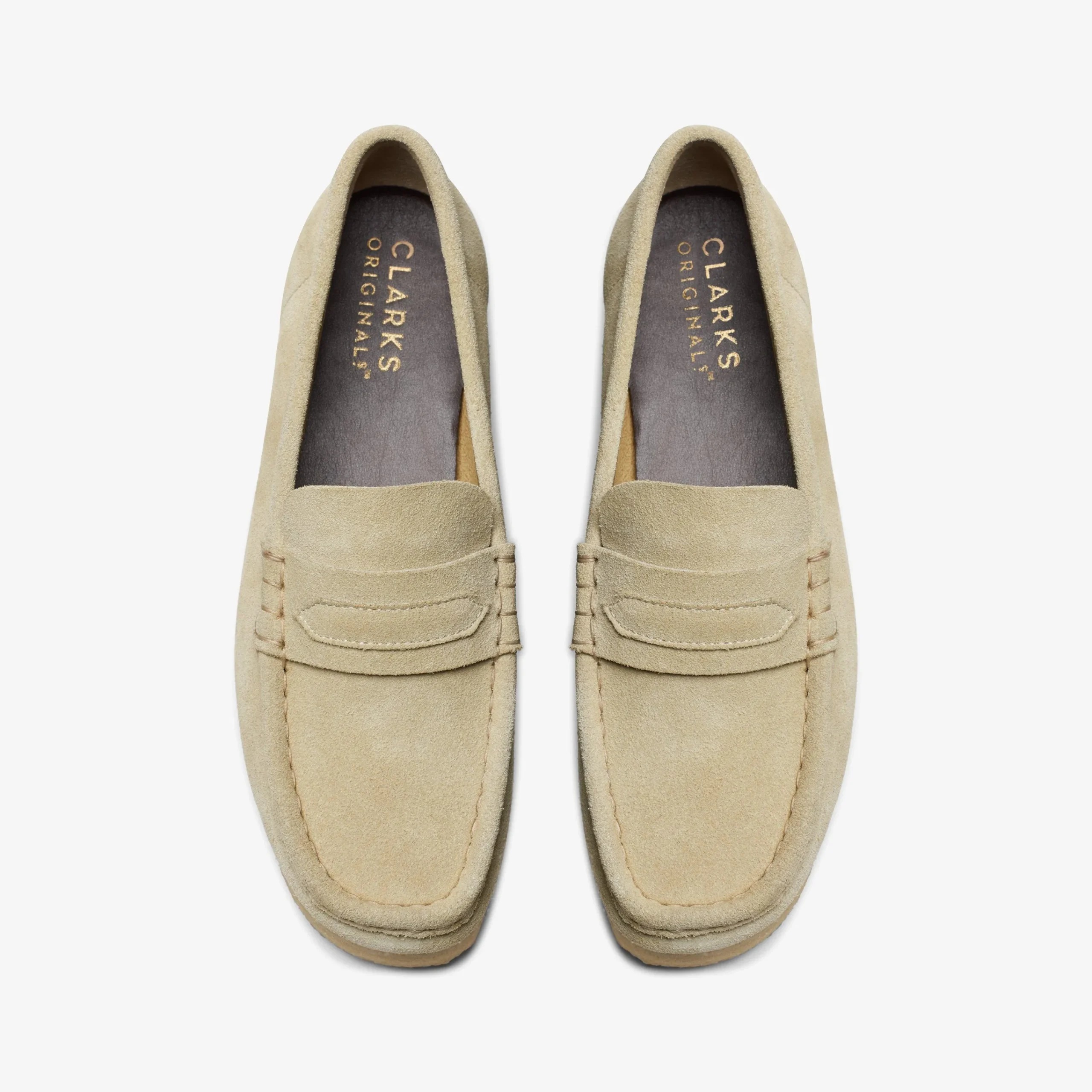 Clarks Wallabee Loafer Maple Suede Flash Sale
