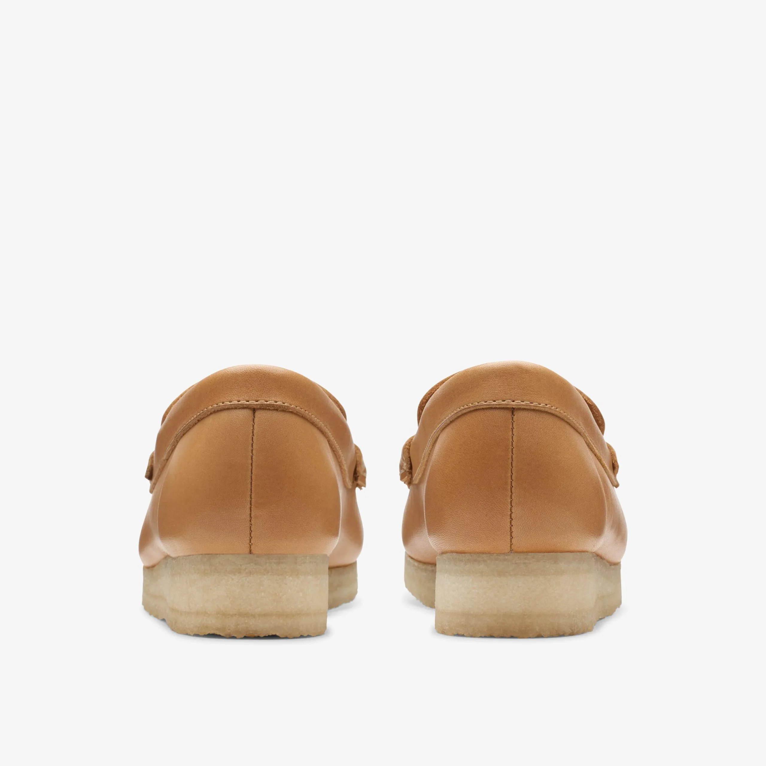 Clarks Wallabee Loafer Mid Tan Leather Cheap