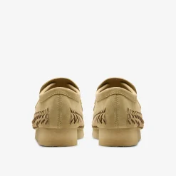 Clarks Wallabee Loafer Weave Maple Suede Store