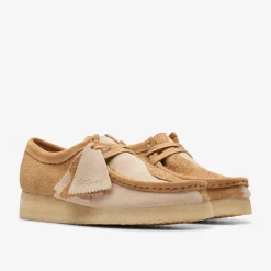 Clarks Wallabee Mid Tan Combination Clearance