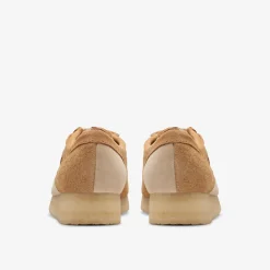 Clarks Wallabee Mid Tan Combination Clearance
