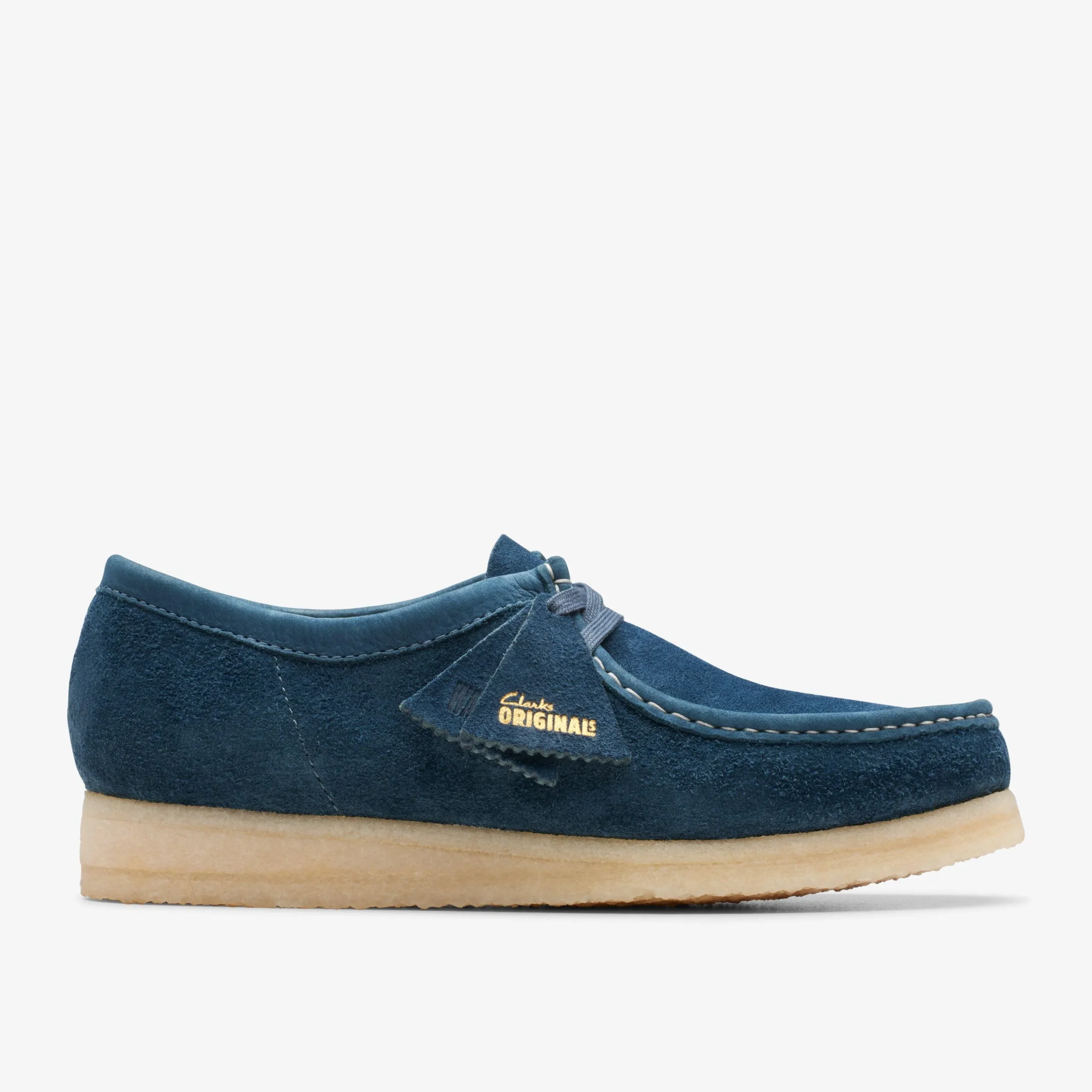 Clarks Wallabee Navy/Teal Suede Outlet
