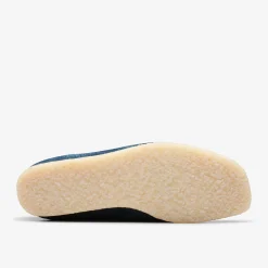 Clarks Wallabee Navy/Teal Suede Outlet