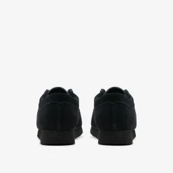 Clarks Wallabee Older Black Suede Best
