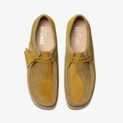 Clarks Wallabee Olive Combination Cheap