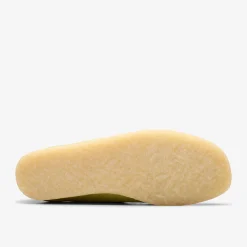 Clarks Wallabee Pale Lime Suede Shop