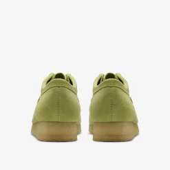 Clarks Wallabee Pale Lime Suede undefined Sale