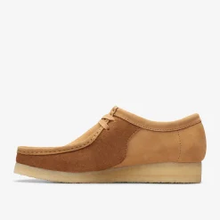 Clarks Wallabee Tan Combination undefined Cheap