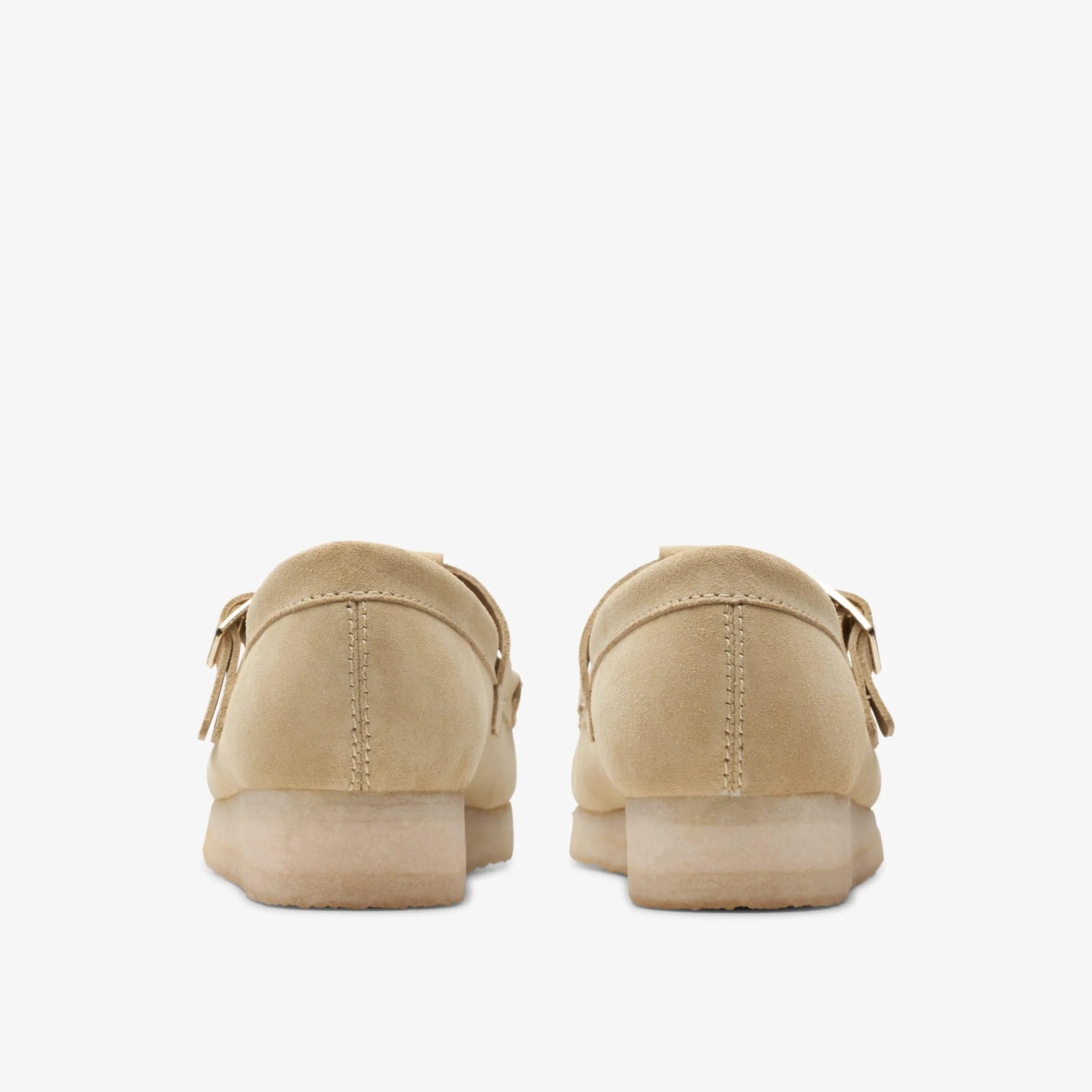 Clarks Wallabee T-Bar Maple Suede Hot