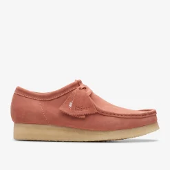 Clarks Wallabee Terracotta Suede Discount