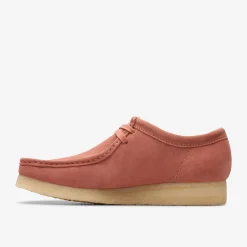 Clarks Wallabee Terracotta Suede Discount