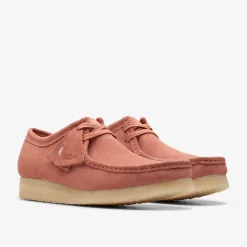 Clarks Wallabee Terracotta Suede Discount