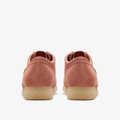 Clarks Wallabee Terracotta Suede Discount