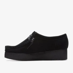 Clarks Wallacraft Bee Black Suede Shop