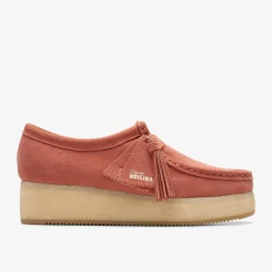 Clarks Wallacraft Bee Terracotta Suede Discount