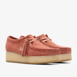 Clarks Wallacraft Bee Terracotta Suede Discount