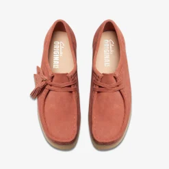 Clarks Wallacraft Bee Terracotta Suede Discount