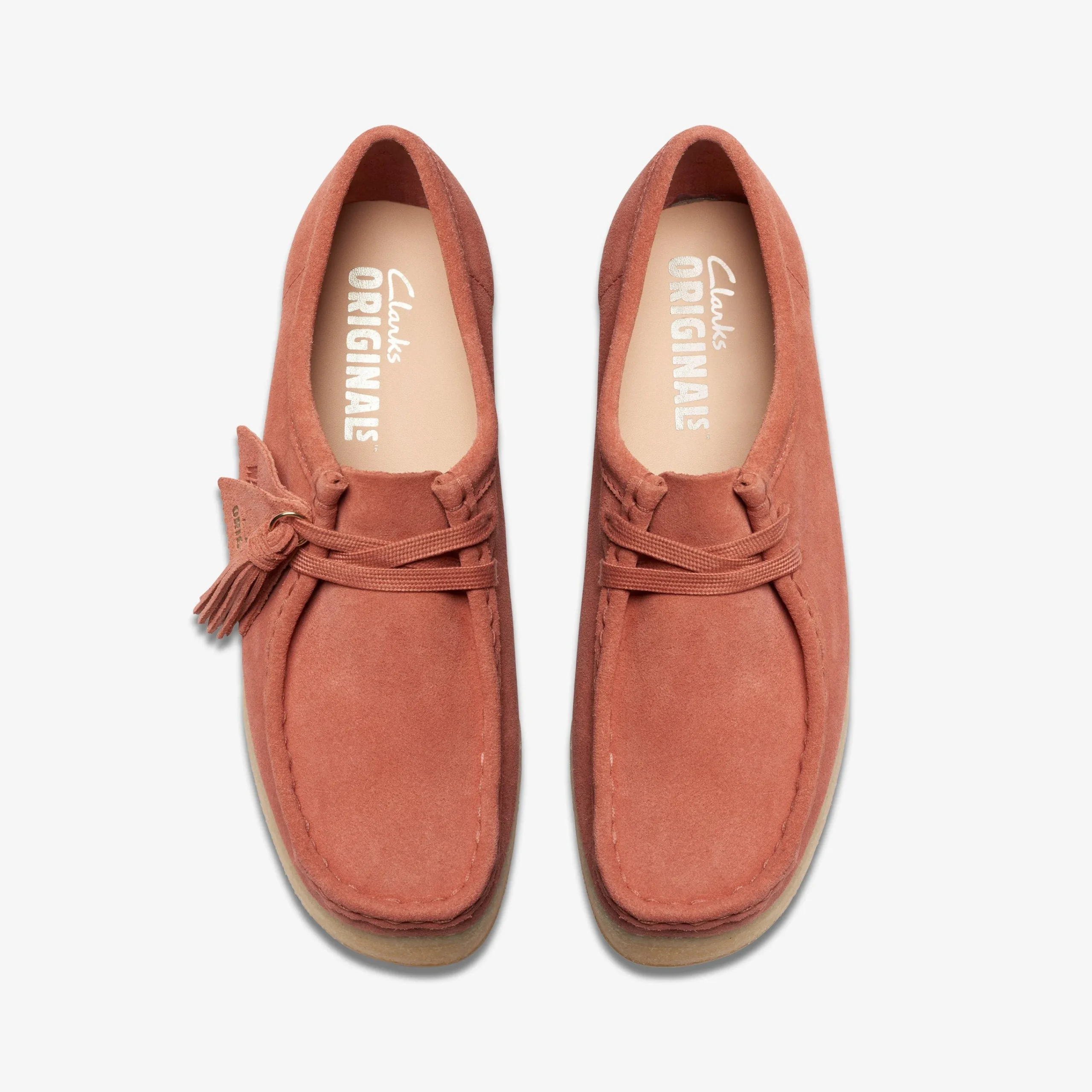 Clarks Wallacraft Bee Terracotta Suede Discount