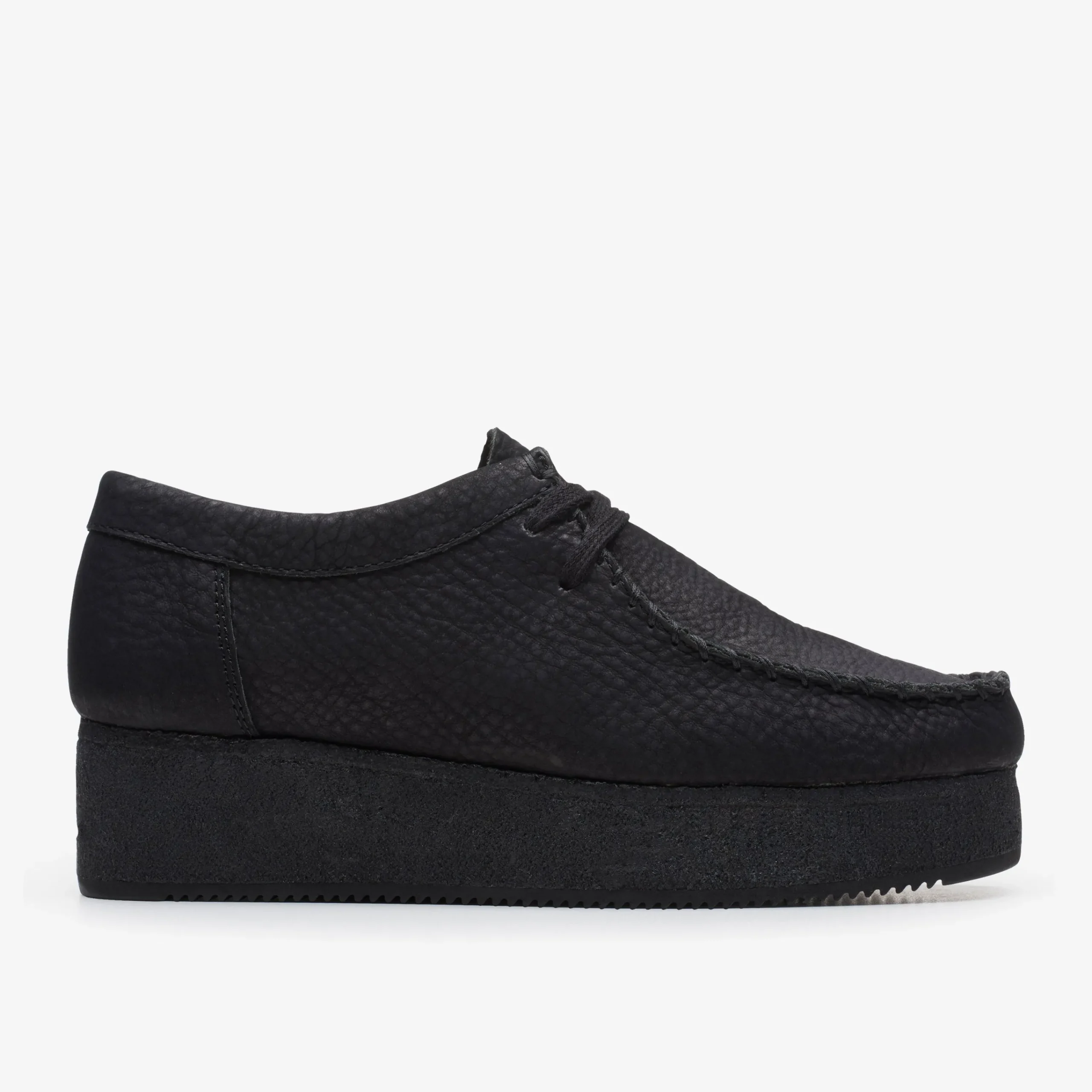 Clarks Wallacraft Lo Black Nubuck Shop