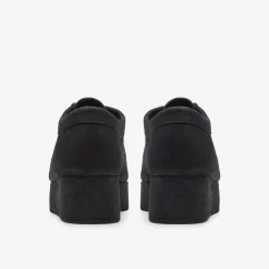 Clarks Wallacraft Lo Black Nubuck Shop