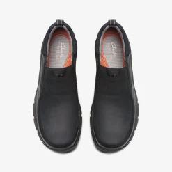 Clarks Walpath Step Black Leather Cheap