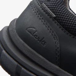 Clarks Walpath Step Black Leather Cheap