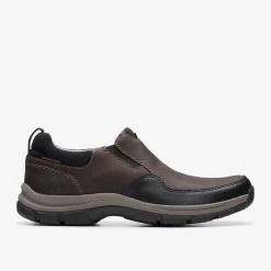 Clarks Walpath Step Dark Brown Leather New