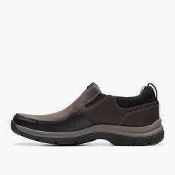 Clarks Walpath Step Dark Brown Leather New