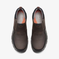 Clarks Walpath Step Dark Brown Leather New