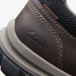 Clarks Walpath Step Dark Brown Leather New