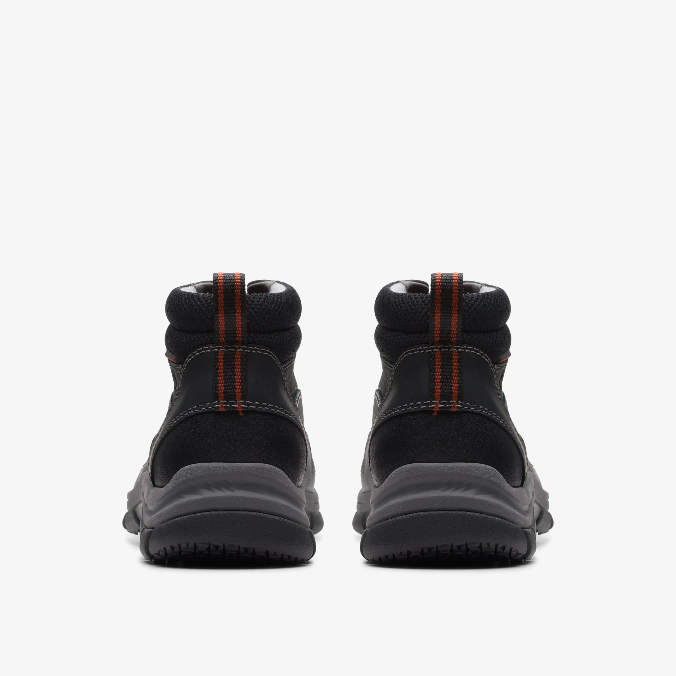 Clarks Walpath Zip Black Leather New
