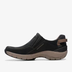 Clarks Wave Plateau Black Nubuck Cheap