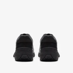Clarks Wave Range Black Leather Clearance