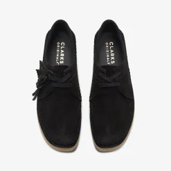 Clarks Weaver Black Suede New