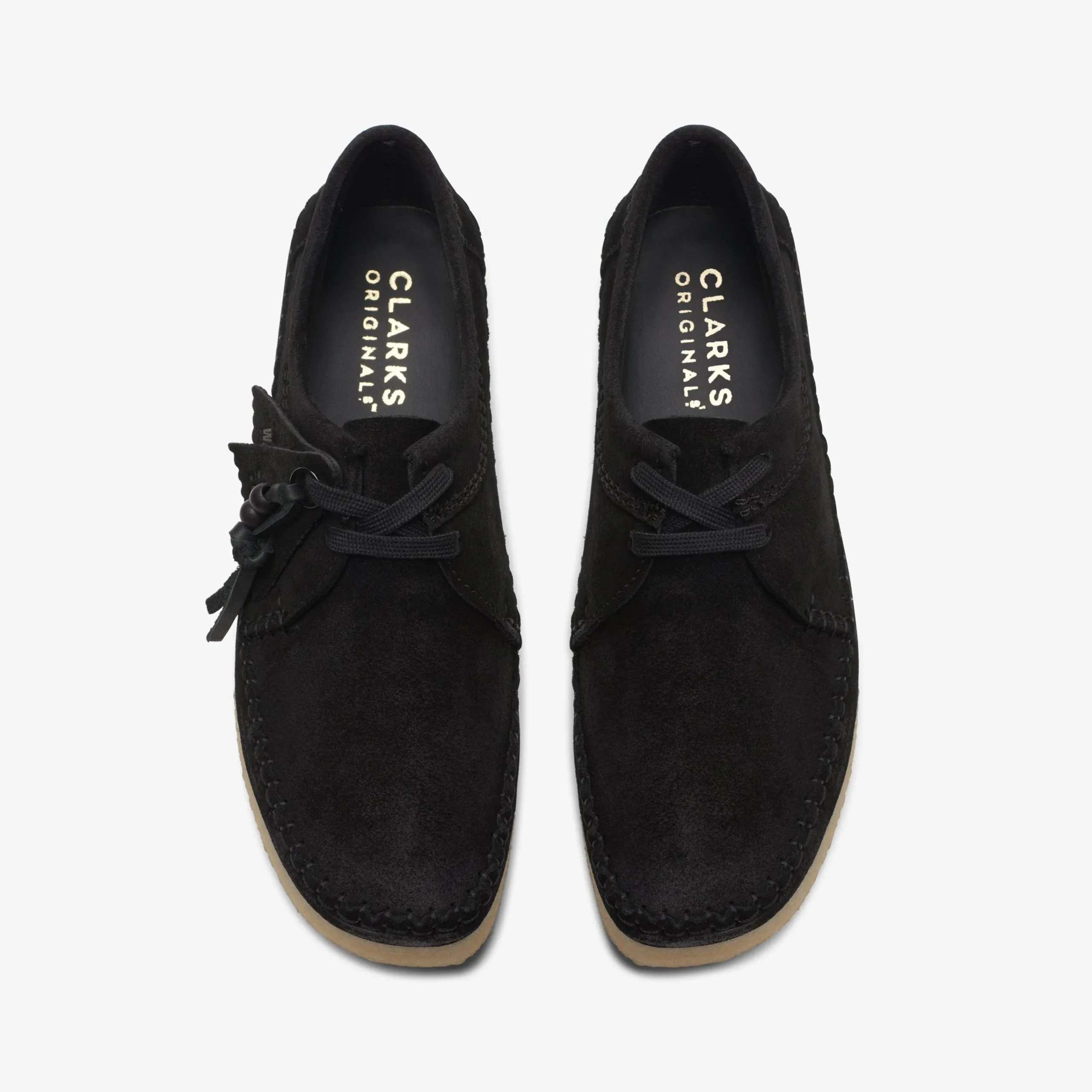 Clarks Weaver Black Suede New