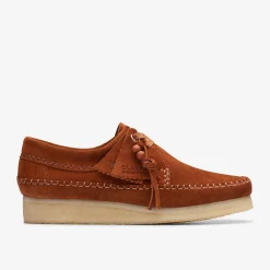 Clarks Weaver Ginger Suede Hot