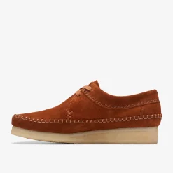 Clarks Weaver Ginger Suede Hot