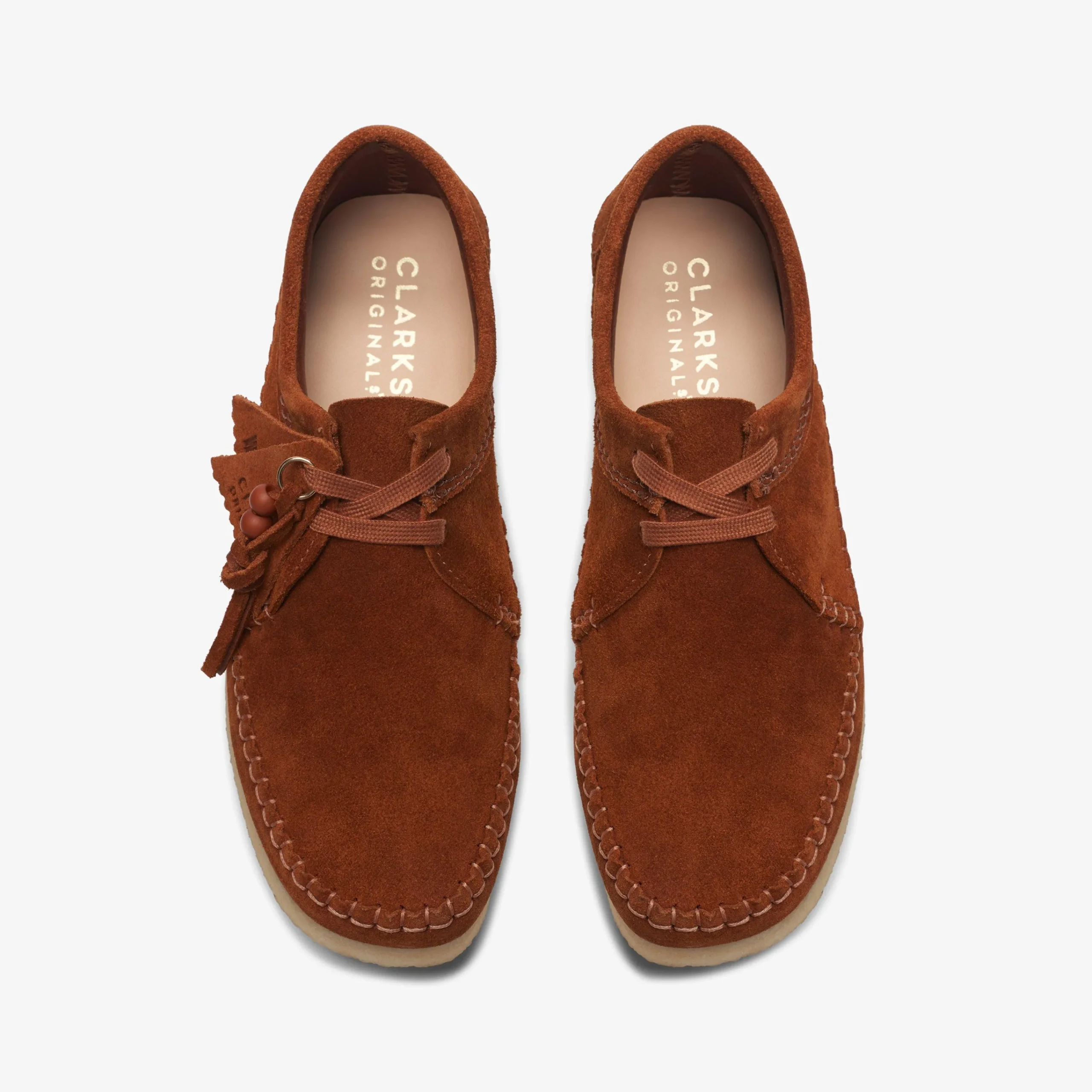 Clarks Weaver Ginger Suede Hot