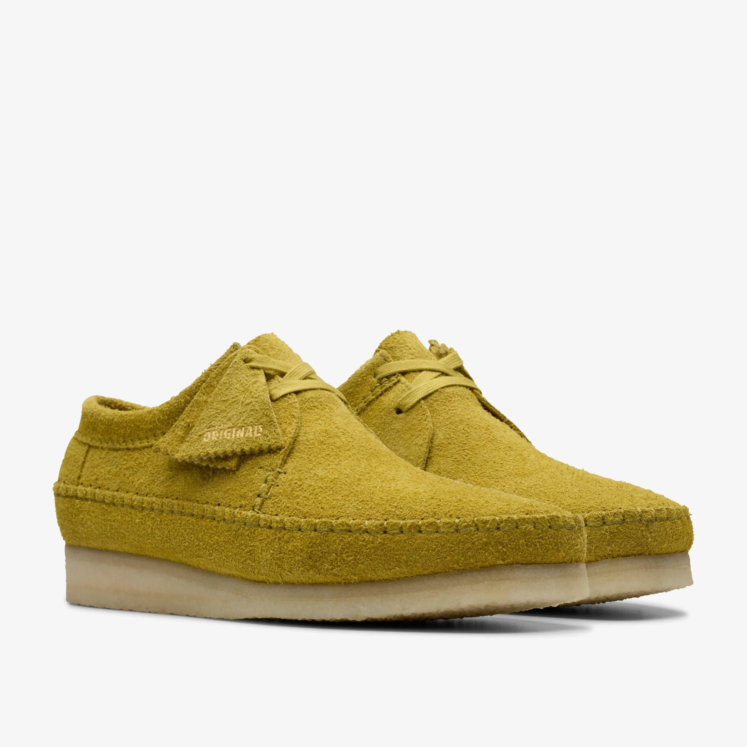 Clarks Weaver Olive Suede Discount