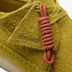 Clarks Weaver Olive Suede Discount
