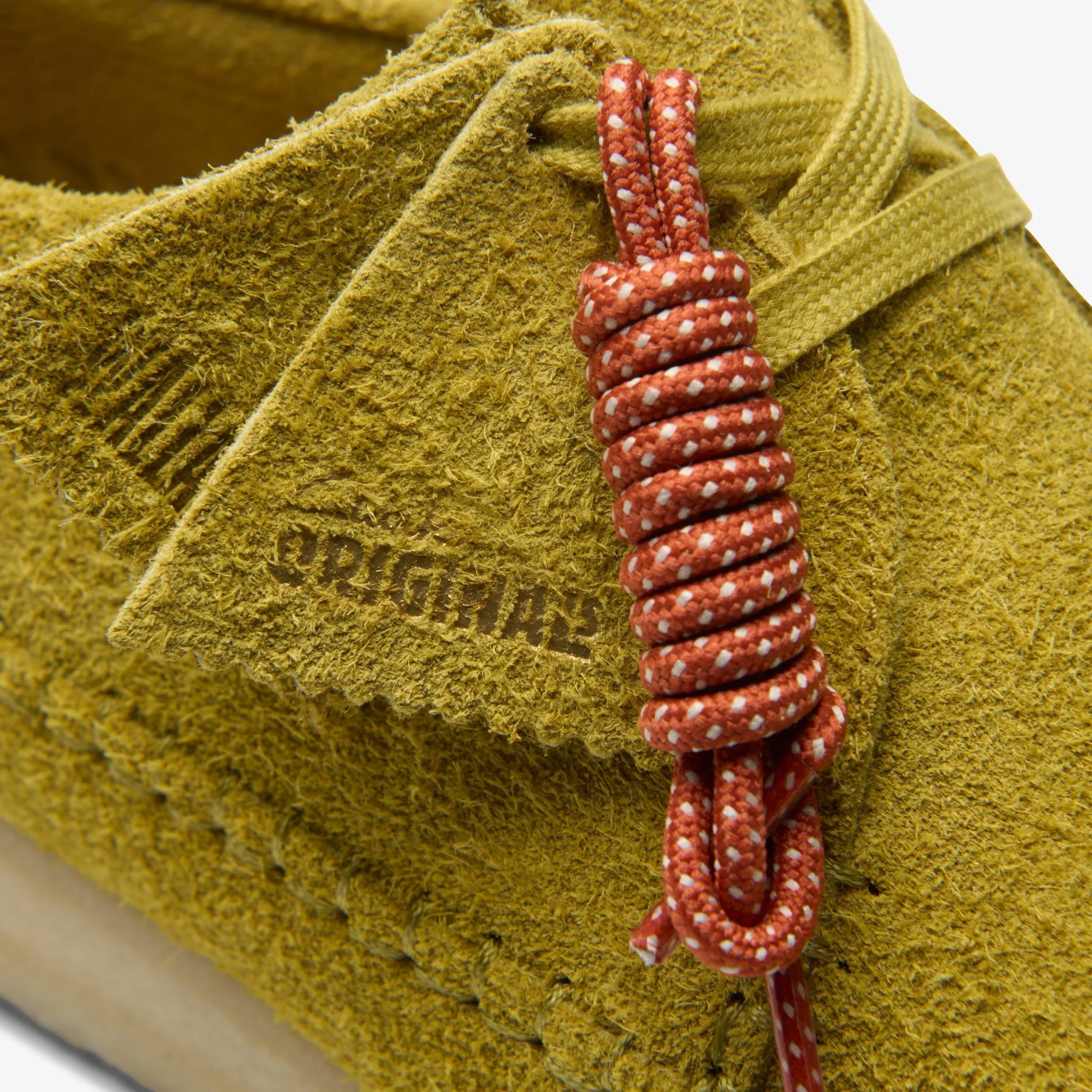Clarks Weaver Olive Suede Discount