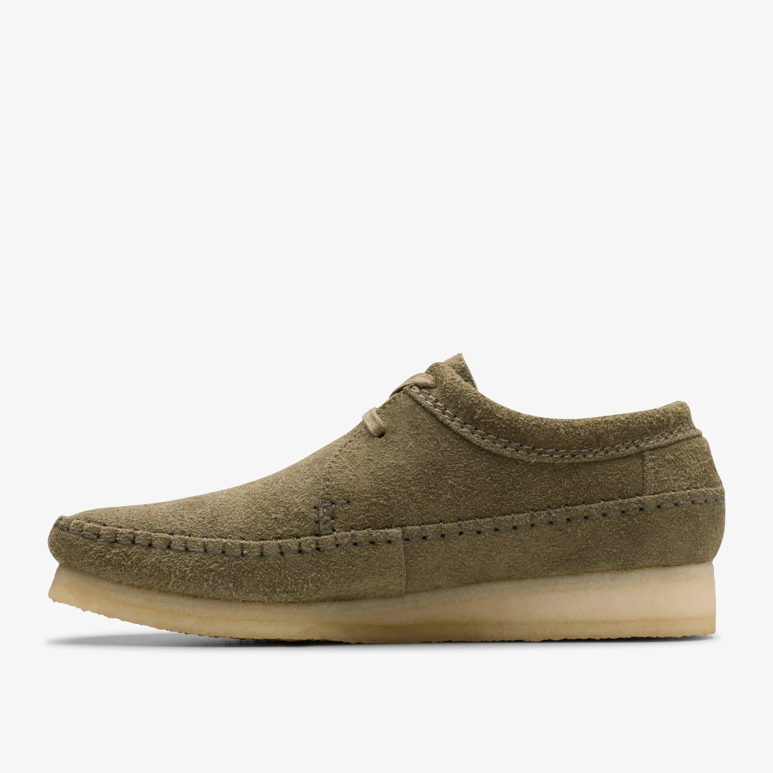 Clarks Weaver Pale Khaki Suede Online